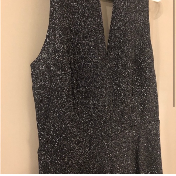 NWT AF Navy Shimmer Romper - Picture 2 of 5